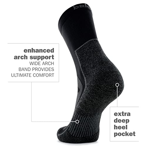 Balega Meias masculinas e femininas resistentes a bolhas (1 par)