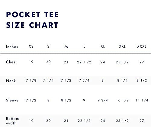 Tommy Hilfiger Herren Rundhalsausschnitt und Tasche T-Shirt, Tommy Navy, XL – Ansicht 5
