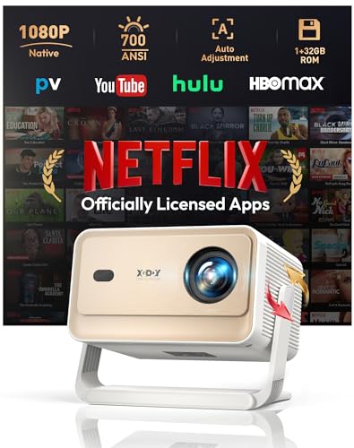 Smart Beamer N6 Pro: Netflix-fähig & Autofokus mit 4K-Unterstützung und 1080P Full HD, WiFi 6, automatische Trapezkorrektur. Kompakter Projektor für Heimkino, Outdoor und Android/iPhone Smart Beamer N6 Pro: Netflix-fähig & Autofokus mit 4K-Unterstützung und 1080P Full HD, WiFi 6, automatische Trapezkorrektur. Kompakter Projektor für Heimkino, Outdoor und Android/iPhone