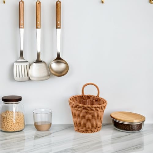 Cesta multifuncional para utensilios de cocina y almacenaje de ajos 8