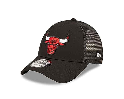 Casquette Chicago Bulls New Era noire ajustable filet mesh 9Forty