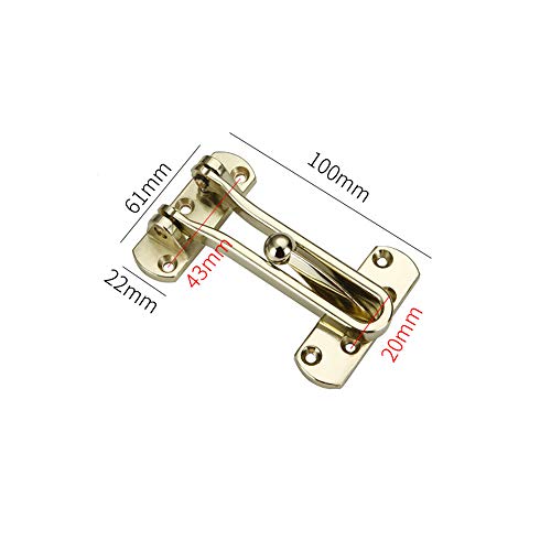 2 Pezzi Sicurezza Serratura della Porta Serratura