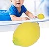 CHICIRIS Fruit Shaker Maraca, Fruit Shaker Maraca Learning Resource Plastic Percussion Shapes Set for 6+ Months (Lemon #3