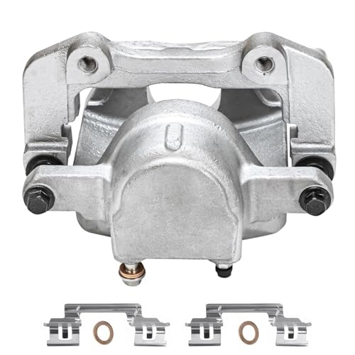 Image of Detroit Axle - 2pc Front Brake Calipers for Dodge Challenger Charger Magnum | Chrysler 300 Disc Brake Calipers with Brackets Replacement Brake Calipers Assembly
