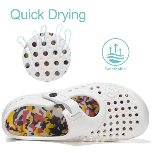 Image of Water Shoes for Kids Swim Aqua Shoes Toddler Boys Girls Barefoot Sport Beach Pool Sandals Quick Dry Lightweight Breathable Slip on Sneakers (Toddler /Little Kid /Big Kid)