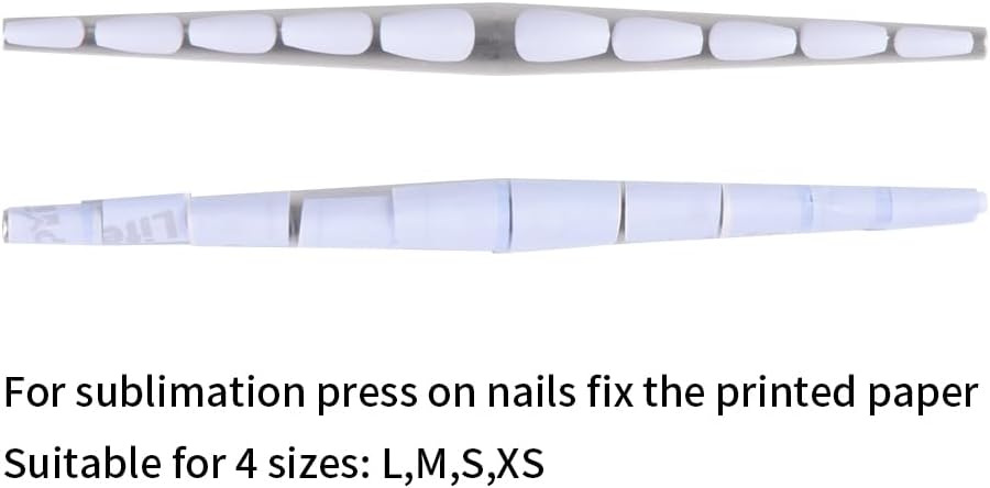 PYD Life 2 Pack 3D Sublimation Press On Nails Tools Accessories image 3