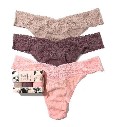 Image of hanky panky ORG THG 3PK PRNT BOX
