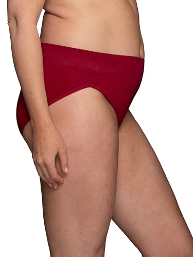 Image of Vanity Fair Women's Effortless Panties for Everyday Wear, Buttery Soft Fabric & Lace