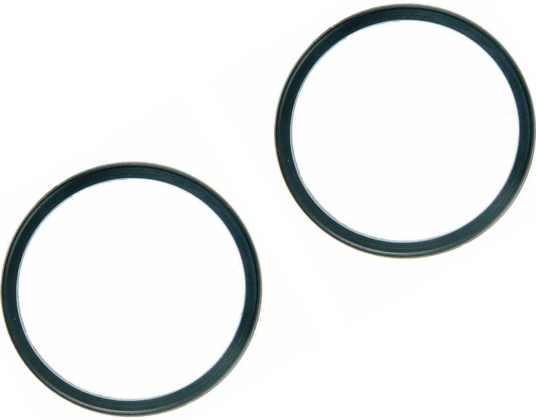 2Piece Engine Coolant Thermostat Gasket fits Chevrolet Express 3500 2006-2015 fits Express 2500 2006-2015 fits Express 4500 2010-2013 fits Chevrolet Silverado 3500 2001-2006