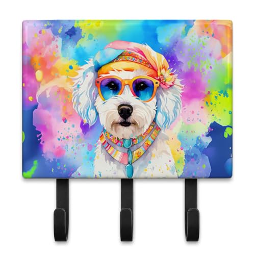 Caroline's Treasures Bichon Frise Dogs Decorative Ceramic Triple Wall Hook