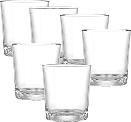 Verre à whisky transparent design pour dégustation rhum et cocktail