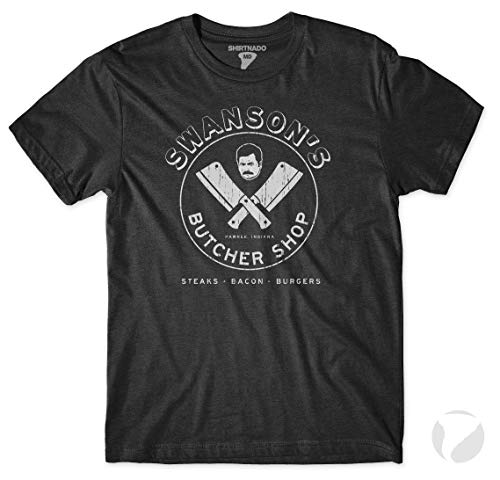 Shirtnado Swansons Butcher Shop Black