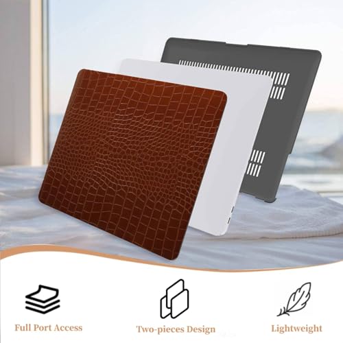 Coque MacBook Pro 15 antichoc plastique rigide contre rayures A1707 A1990 crocodile