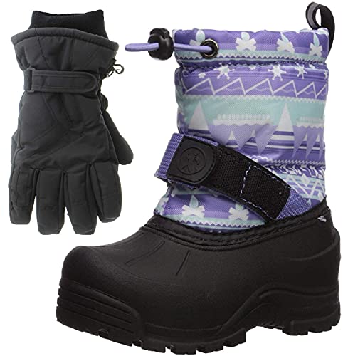 Northside Frosty Winter Girls Snow Boots with Matching Waterproof...