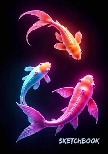 Ocean-Inspired Fish Sketchbook: Minimalist Drawing Journal for Artists: Aesthetic Blank Notebook for Sketching, Doodling, and Creative Expression image 2