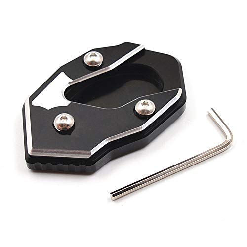 LEDISHUN キックスタンド サイドスタンド スタンドプレートエクステンション アルミ製 適用車種 カワサキ ヴェルシス1000 2012-2022 V ERSYS ヴェルシス300 X300 X250 2017-2022