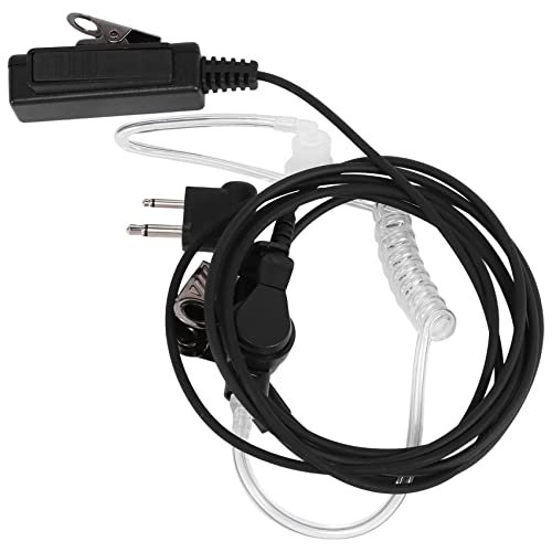 Agmoctz Ocultos acústicos Tubos Auriculares Auriculares PTT Mic Compatible para CP040 DP1400 GP68 GP88