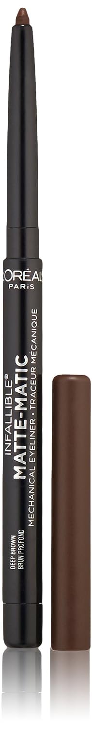 LOreal Paris Infallible Matte-Matic Mechanical Eyeliner Deep Brown 0 01 oz