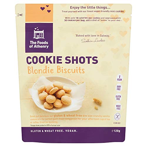 Foods of Athenry Blondie Biscuits Cookie Shots, 4.2 Ounce