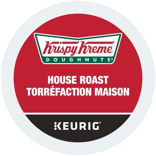 Krispy Kreme Doughnuts Smooth House Roast Single Serve Keurig Certified K-Cup pods for Keurig brewers, 30 Count (Pack of 1) - 3