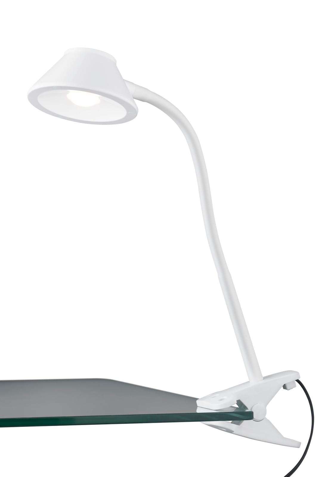 Lampe à pince flexible LED Berry 3,5W orientable pour lecture et bureau