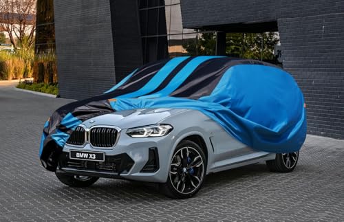 Image of Kaugung Car Cover Waterproof Custom Fit BMW X3(2003-2025), Full Exterior Cover for Automobiles Lightweight Resistant Outdoor Sun UV Rain Dust Snow Wind Protection.