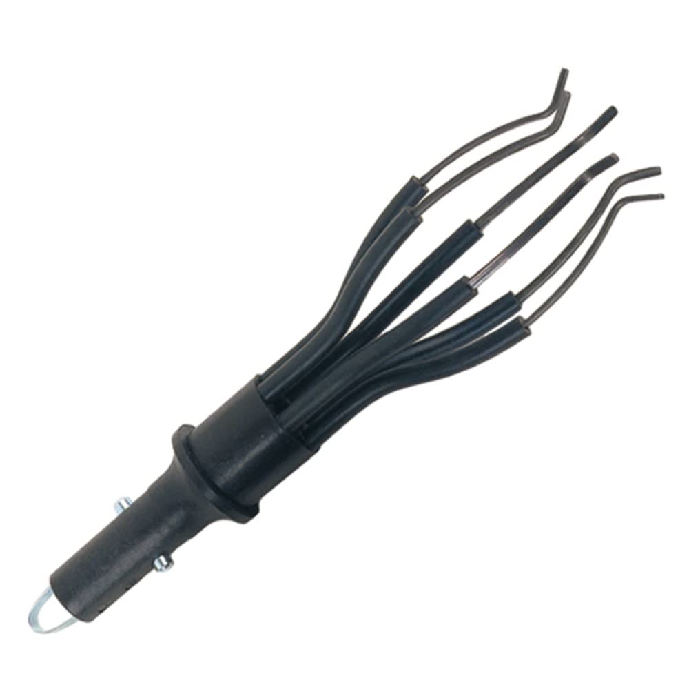 Unger Sticky Fingers Bulb Changer - Modern Black Alloy Steel Light Bulb Changer - Fits Various Shapes, Including CFL - Safe Ground Changing