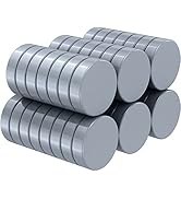 SMARTAKE 45 Pcs Refrigerator Magnets, Small Round Fridge Magnets, Multi-Use Premium Epoxy Coating...