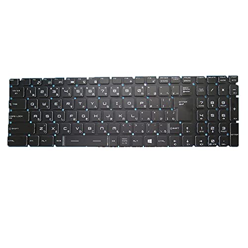 �o�b�N���C�g�Ȃ� �m�[�g�p�\�R���L�[�{�[�h�݊� MSI Creator 17-A10 Creator 17 A10SD A10SE A10SF A10SFS A10SGS MS-17G3 Japanese JP Black