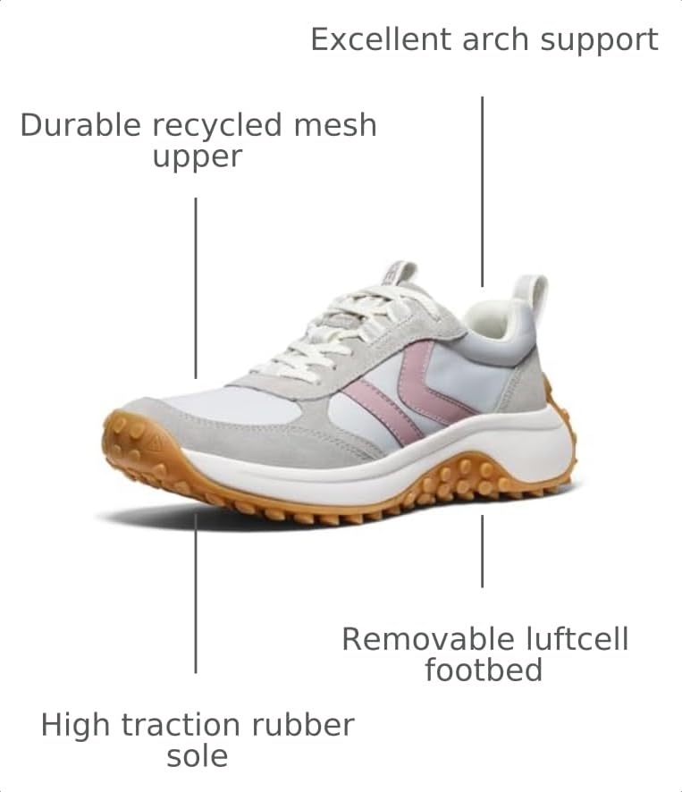 Image of KEEN Women's KS86 Comfortable Durable Retro Style Sneakers