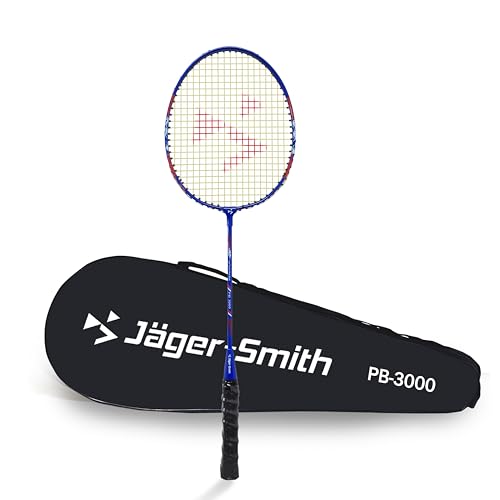 Jager-Smith PB 3000 Aluminium Badminton Racquet with Tempered Steel Shaft and Full Cover for Beginners and Intermediate Players (Made in India) (B0D8LZNR19) Amazon Price History, Amazon Price Tracker