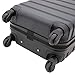 Travelers Club Harper Luggage, Black, 22-Inch Carry-On