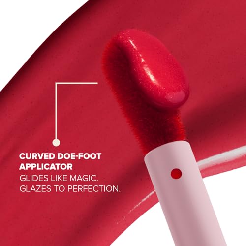 Image of Character Two in One- Glaze & Gloss | Bold Color + High-Shine Lip Gloss | Lightweight, Smudge-Proof & Transfer-Resistant | Non-Sticky, Comfortable Wear | Travel-Friendly & Long-Lasting (CTO406, 4ml)