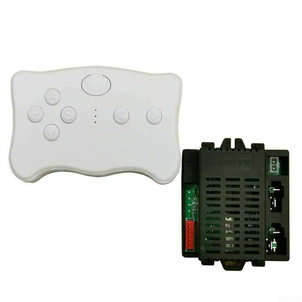 Floweringbeter Remote Control Box Receiver For Kids Electric Ride On Toy Cars By Weelye Supporting RX19 12V Full Set RX23 A 12V Full Set Models(RX23 A 12V Full set)