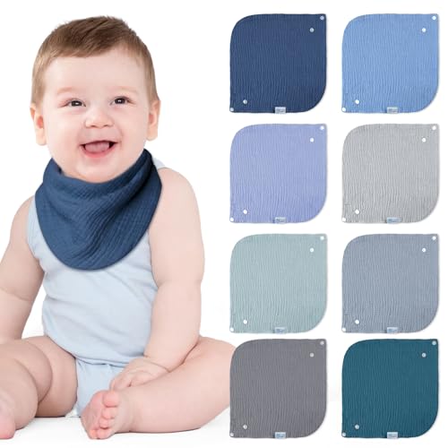 lulumoon Lätzchen Baby Absorbierende Dreieckstuch: 4-lagiges Verdicken...