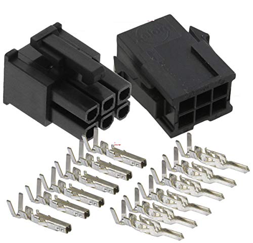 Molex 6-Pin Black Connector Pitch 4.20mm.0165