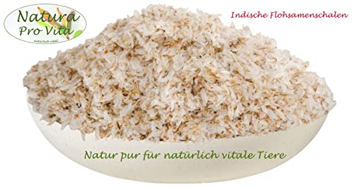 Flohsamenschalen Hund Diätfutter zum Abnehmen gut für Verdauung Magen Darm Naturprodukt 500g