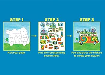 Paperback Pete the Cat(r) Modern Mosaics Stick to the Numbers Book