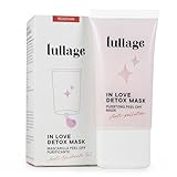 LULLAGE - In Love Detox Mask 40 ml, Mascarilla Mineral Purificante Peel-Off, Piel Mixta-Grasa, Mascarilla Detox, Antioxidante y Oxigenante, Tratamiento Vegano y Natural, Neutralizante y Anti-Polución