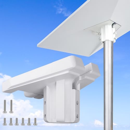 Starlink Gen 3 Pipe Adapter, Pole Mount Adapter Mounting Kit, V3 Kickstand Dishy, Compatible with STARLINK Standard Dish, Pipe Not Included