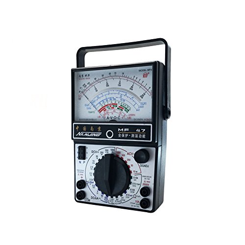 XUNQI Multimètre électrique AC DC Testeur Voltmètre Ampèremètre Ohmmètre Multimètre Testeur Analogique