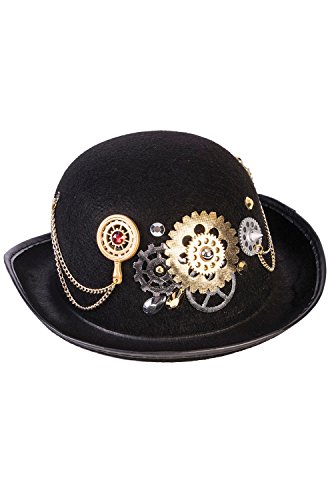 Forum Novelties Unisex-Adult's Standard Hat-Steampunk Derby, Multi