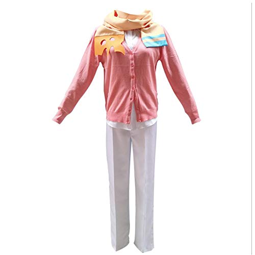 Gegexli Anime Toilet Bound Hanako Kun Cosplay Costumes Sousuke Mitsuba Uniforms Halloween Party (M) Pink