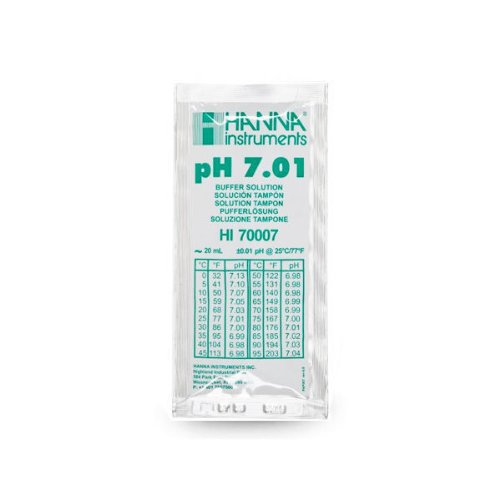 Hanna Instruments 716876 20 ml - pH 7.01 - Buffer Solution - pH Calibration Solution