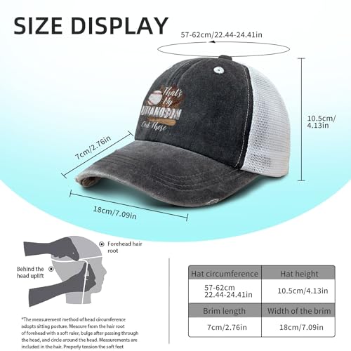 That's My Grandson Out There Sun Hat Outdoor Cap for Son4