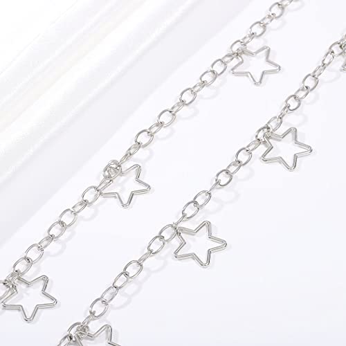 image for Tgirls Hip Hop Pants Chain Goth Jean Chains Star Punk Pocket Chain for