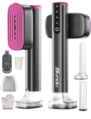 Image of Sundu Travel Steamer for Clothes,(180 ml+100 ml) 2 Tanks,Wrinkle Removal