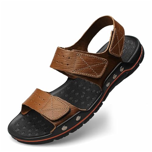 Men's Breathable Sandals Summer Leather Sandals3