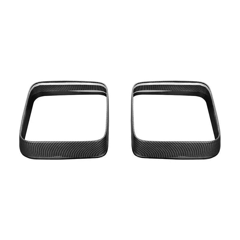 Feu arrière carcasse de protection contre rayures en carbone pour Wrangler JL