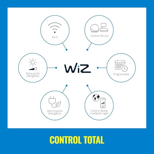 Image of WiZ Connected 100W A21 LED Smart Light Bulbs - Connects to Your Wi-Fi - E26 Smart Bulb - Control with Voice or App + Activate with Motion - Matter Compatible - 1 Pack